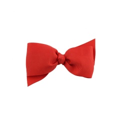 Hot hair clip candy color children's hair accessories grip fabric headdress bow small metal hair clips