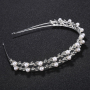 New design silver pearl women wedding round tiara crowns bridal headband New design silver pearl women wedding round tiara crowns bridal headband