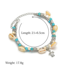 2019 Fancy style beach sea shell anklets wedding foot jewelry for women