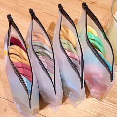 Wholesale cute 25pcs/bag colorful basics rope elastic hair tie for girls hair accessories