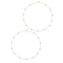 New arrive beads hanging round big baroque jewellery big pearl hoop earrings New arrive beads hanging round big baroque jewellery big pearl hoop earrings
