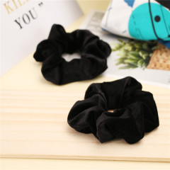 Custom wholesale soft wristband elastic traceless velvet hair ties