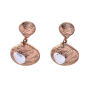 2019 Beach Exaggeration Jewellery customized latest designs shell earrings