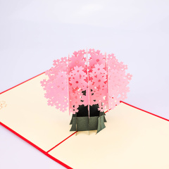 logo size color custom christmas birthday gift laser cut handmade greeting 3d pop up card