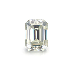 Raw jewelry DEF vvs loose rough moissanite pendant Emerald diamonds