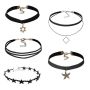 Fashion Hot Sale Ladies Sexy Gothic Lace Choker Necklace Sets for Women Fashion Hot Sale Ladies Sexy Gothic Lace Choker Necklace Sets for Women