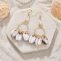 2019 women earring set sea shell jewelry sets earring for Girls