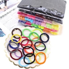 High elastic hot popular small nylon custom elastic hair ties hair ties elastic hair band