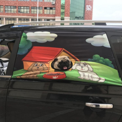 high quality safety peekapet peek a dog pet net car sunshade window sleeve cover high quality safety peekapet peek a dog pet net car sunshade window sleeve cover