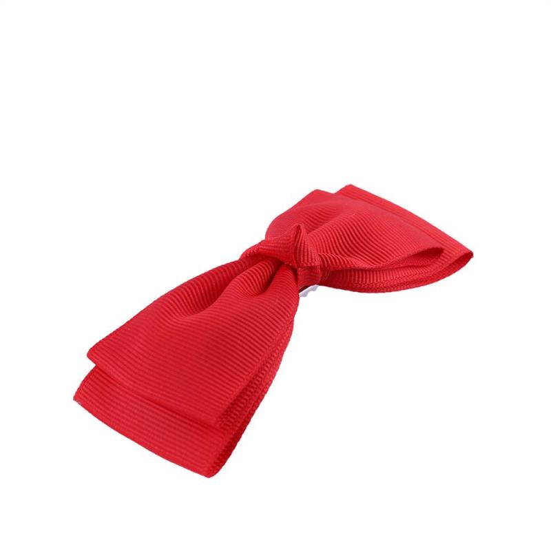 2020 Amazon Hot Sale Colorful Grosgrain Ribbon Bows Hair Clips For Girls