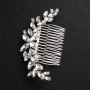 Wholesale Silver Teeth Diy Accessories Veil Combs Wedding Bridal Beads Hair Comb