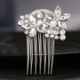 Flower design Bride crystal hair accessories wedding women bridal hair combs Flower design Bride crystal hair accessories wedding women bridal hair combs