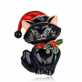 New Arrival Designer Jewelry Cute Cartoon Girls Cat Brooches for women