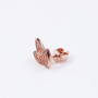 Fashion bride bridesmaid 925 sterling silver jewelry moissanite earrings