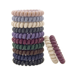 High quality no metal no damage no crease Telephone Wire Hair Ties for girls High quality no metal no damage no crease Telephone Wire Hair Ties for girls