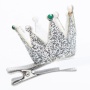 2020 Hot sell new glitter stereo child crown kids hair pin grip for baby girl 2020 Hot sell new glitter stereo child crown kids hair pin grip for baby girl