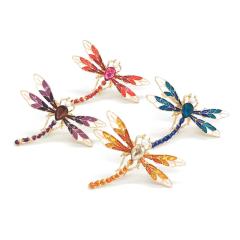 2020 new Vintage Wholesale Crystal Magnetic Animal Rhinestone Brooch alloy butterfly brooch