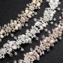 Fashion Tiaras Wedding pearl Hair Accessories silver crystal bridal Hairbands Fashion Tiaras Wedding pearl Hair Accessories silver crystal bridal Hairbands