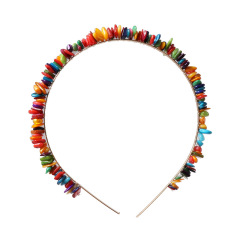 New wedding hoop designer headbands and durags beach shell hairband rhinestone headbands