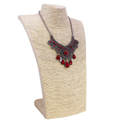 Amazon ins korean africa fashion vintage summer holiday boho jewelry necklace for women lady girls jewelry