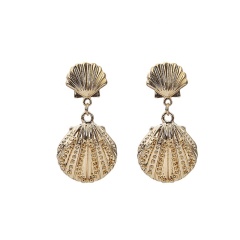 New arrival fashion 2020 lady elegant starfish shell earrings for famale