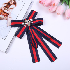 INS amazon korean latest fashion girls Fabric Canvas Corsage Collar Necktie bee bow tie brooches INS amazon korean latest fashion girls Fabric Canvas Corsage Collar Necktie bee bow tie brooches