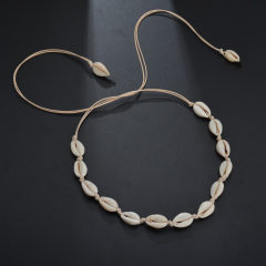 2019 hot sale American bohemian women buddha personalized clam shell necklace
