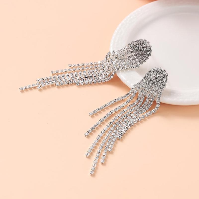 2019 Long chain tassel sand blasting Earring Classical Design Copper Alloy jewelry earring 2019 Long chain tassel sand blasting Earring Classical Design Copper Alloy jewelry earring