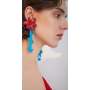 2020 INS Amazon Hot sale india bohemia tassel seed bead earring for women