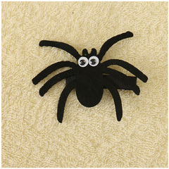 Halloween Funny festival party Tricky spider children ornaments Hairpin