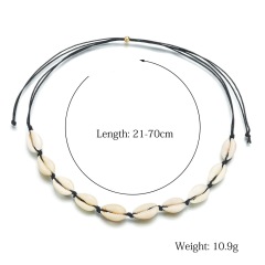 2019 New design custom wholesale shell jewelry for women shell necklace