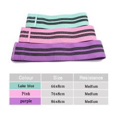 High Quality Fitness Custom Logo Body Building Yogo Gym Elastic Resistance Band