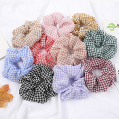 2020 New style wholesale women ladies gauze mesh scrunchies for hair 2020 New style wholesale women ladies gauze mesh scrunchies for hair