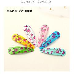Kids Cute candy color Watermelon hair clip hairpin Multi Hair Accessaries Headwear