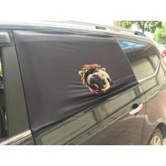 high quality safety peekapet peek a dog pet net car sunshade window sleeve cover