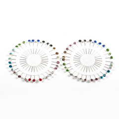 Fashion Hot sale New Custom Jewelry Muslim accessories crystal hijab scarf brooch pins for women