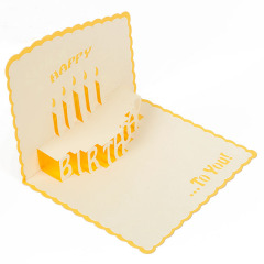 logo size color custom gift handmade laser cut number cake 3d happy birthday cards