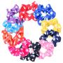 Wholesale Dot Print Satin Fabric Colorful Hair Elastic Band Accessories Hair Scrunchies Wholesale Dot Print Satin Fabric Colorful Hair Elastic Band Accessories Hair Scrunchies