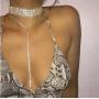 European Wholesale Fashion big Rhinestone Wide bling sexy necklace Choker For Women European Wholesale Fashion big Rhinestone Wide bling sexy necklace Choker For Women