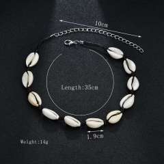 Personalized casual women jewelry accessories handmade shell choker necklace