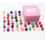 50pcs Fashion Small Flower Baby Kids Hair Clips Hair Claws Lovely For Children Cute Hair Accessories