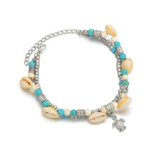 2019 Fancy style beach sea shell anklets wedding foot jewelry for women 2019 Fancy style beach sea shell anklets wedding foot jewelry for women