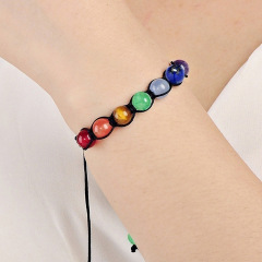 Wholesale custom adjustable Buddha handmade woven bracelets beaded for women men