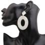 Vintage Big Charm Chandelier Earrings Dangle Round Circle Acrylic drop Earring Vintage Big Charm Chandelier Earrings Dangle Round Circle Acrylic drop Earring