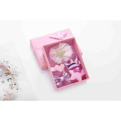 Hot girls crown sequins rhinestones lace barrettes hair clip hairpin