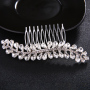New design rhinestone Wedding hair accessories crystal bridal hair combs