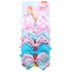 custom ins fashion 6pcs jojo boutique babys girls kids hair bow clips