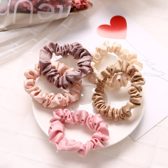 2020 Trendy Summer INS Fancy Elastic Hair Band Small Stain Hair Scrunchies For Girls