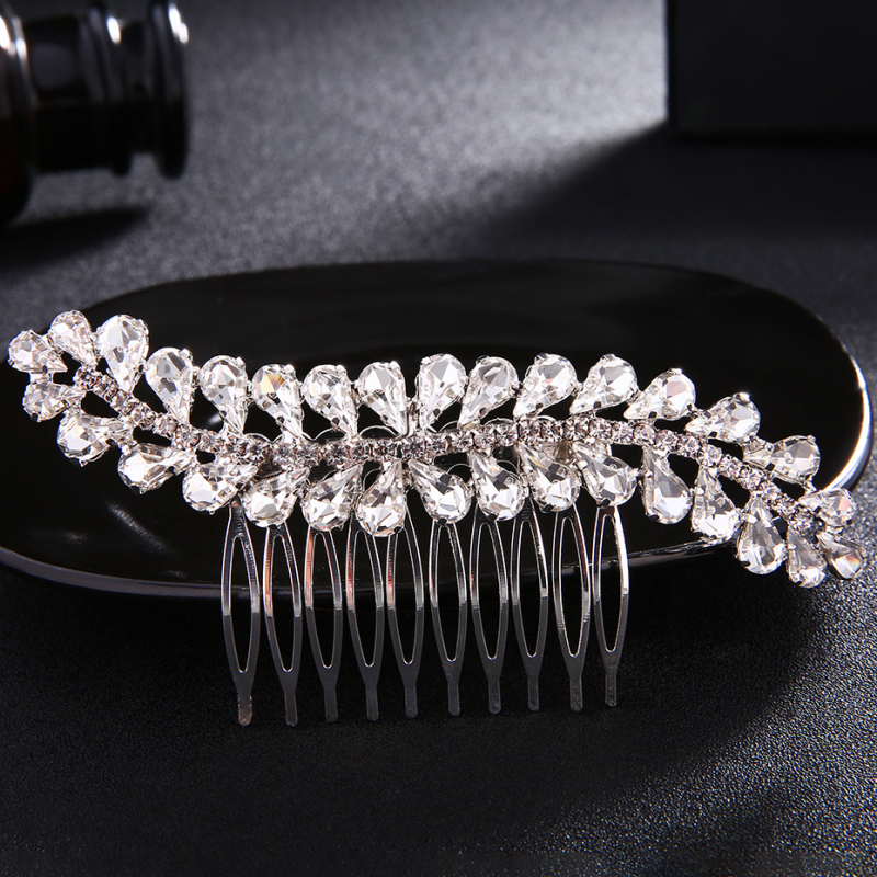 New design rhinestone Wedding hair accessories crystal bridal hair combs