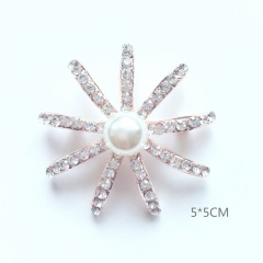 amazon korean luxury fashion girls rhinestone pearl brooches korea brooches pearl for women